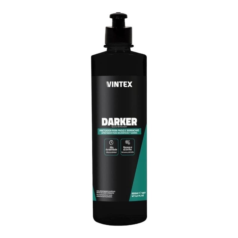DARKER 500 ml - VONIXX & VINTEX - PRETEADOR DE PNEUS E BORRACHAS