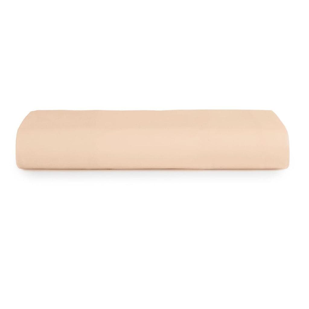 Lençol com Elástico Casal  Altenburg Algodão Lux 200 Fios  Bege Caramelo