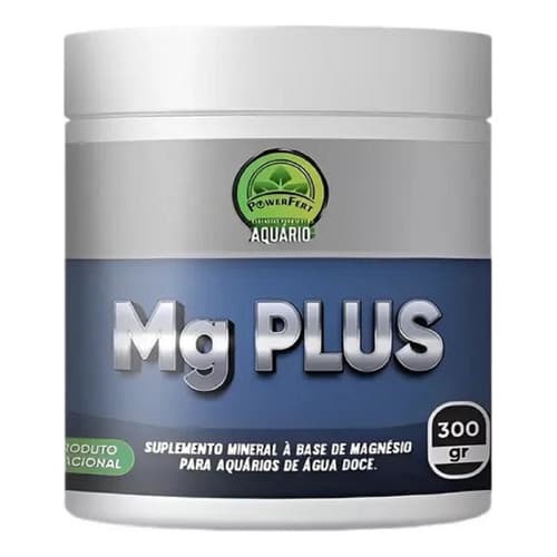 Suplemento De Magnésio Para Aquários Mg Plus 300g Powerfert