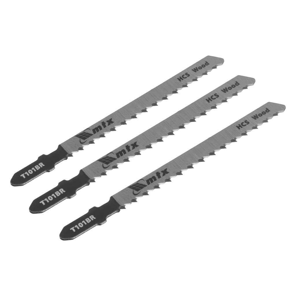 LAMINA PARA SERRA TICO-TICO, ACO CARBONO, ENCAIXE BOSCH, T101BR, 75 X 2,5MM, 3PCS // MTX