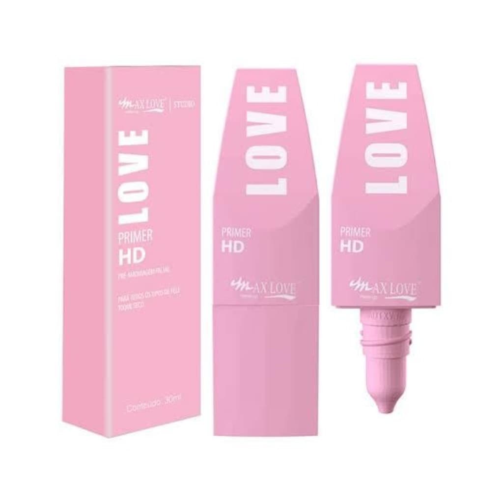 ✅️ Primer HD pré-maquiagem facial - Max Love