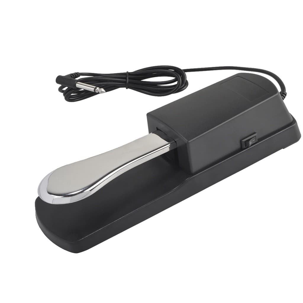 Pedal Sustain Universal para Teclado e Piano Digital