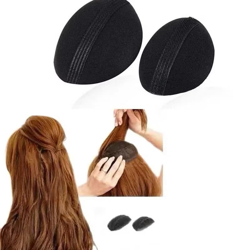 Kit 2 unidade Esponja para dar Volume em Topete e Penteado Acessório para Cabelo