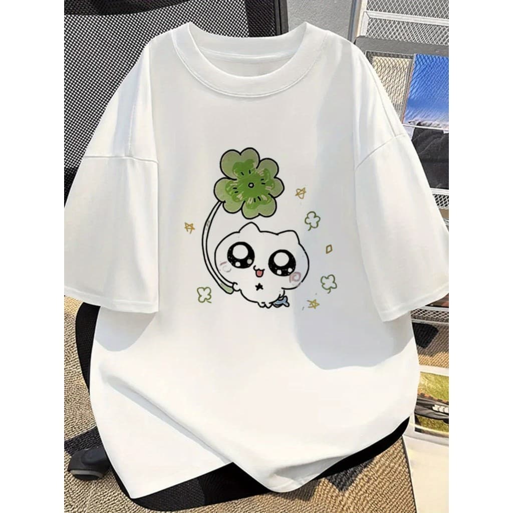 Linda Camiseta Feminina Sou Fofinha Personagem Verão Conforto 100% Algodão Premium 30.1 Algodão