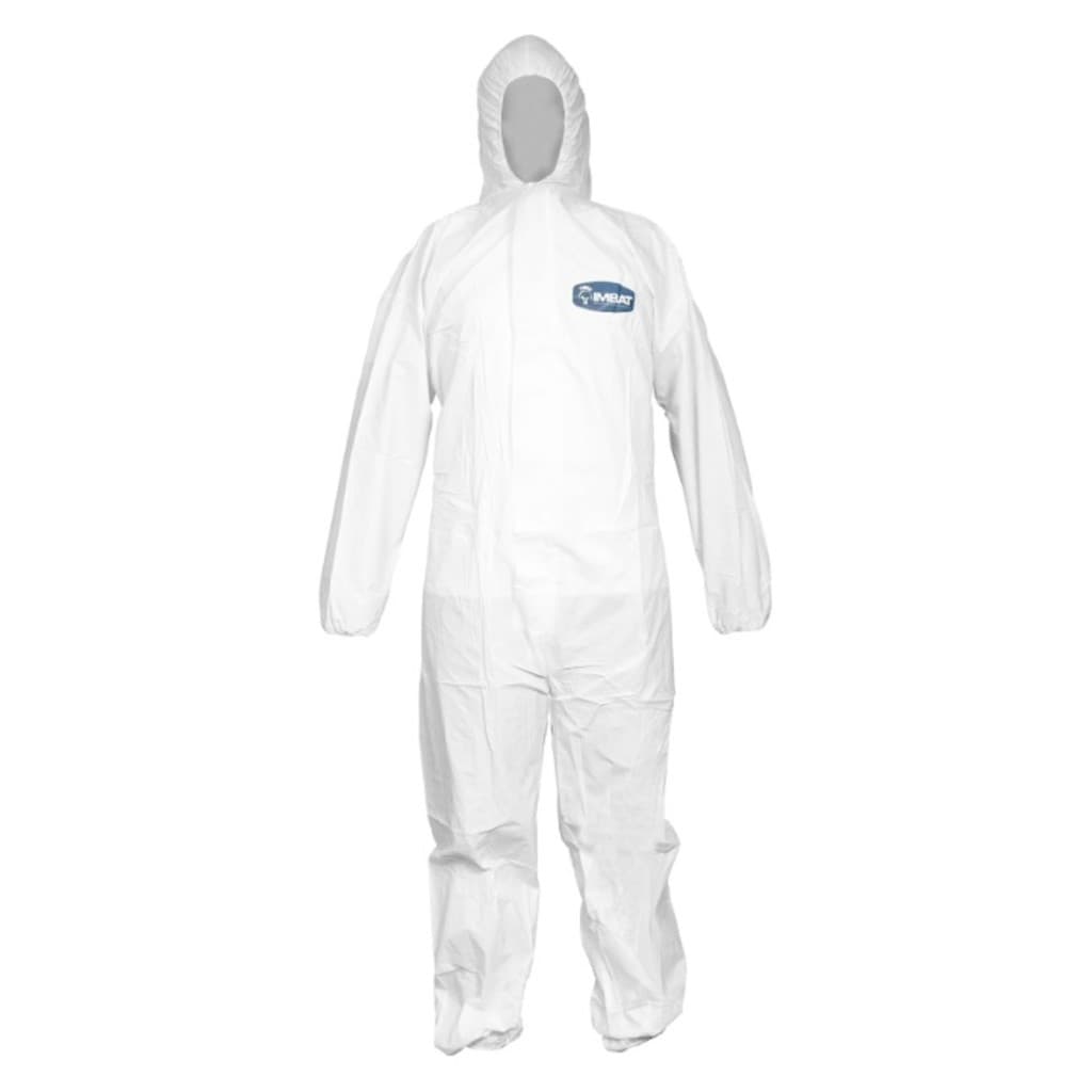 Macacão De Proteção Contra Riscos Químicos Branco