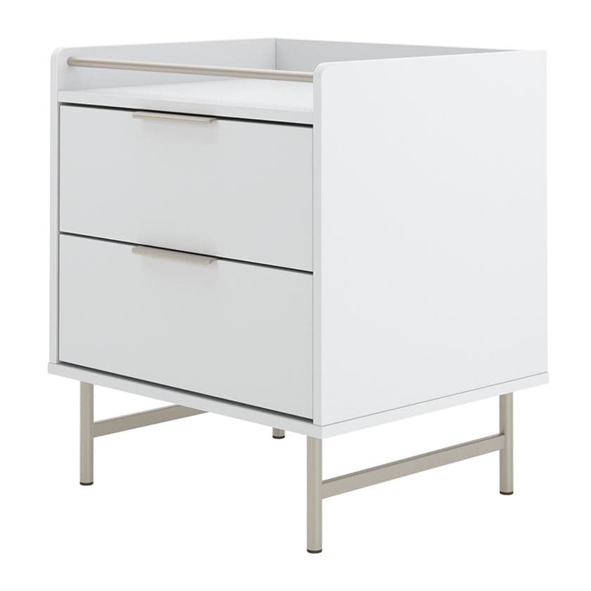 MESA CABECEIRA YVES BRANCO FOSCO/CHAMPANHE