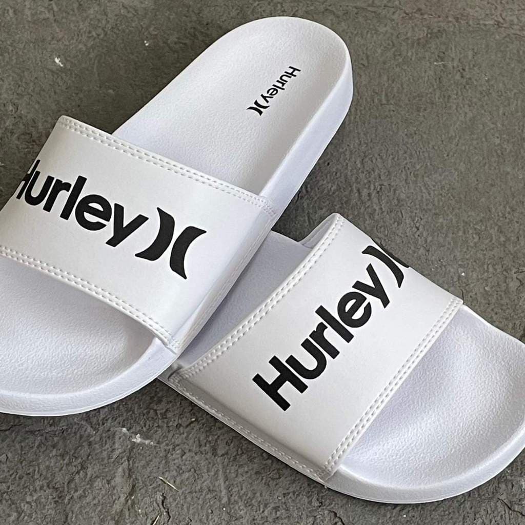 Chinelo Sandália Slide Hurley  One e Only Branco
