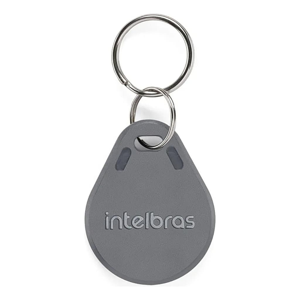 1x Chaveiro De Aproximação Rfid 13,56mhz Th 1000 Mf Intelbras Cinza