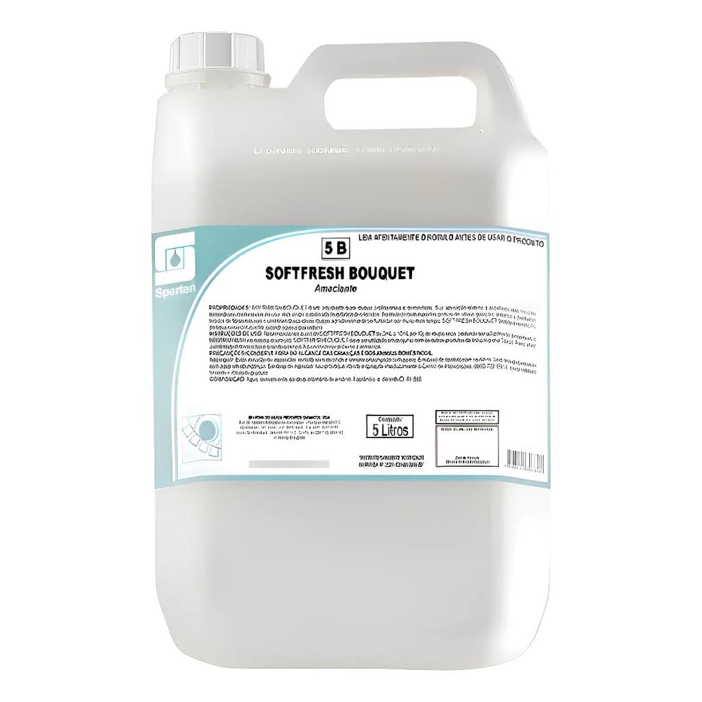 Amaciante Concentrado Profissional Lavanderia Softfresh Bouquet 5l Spartan