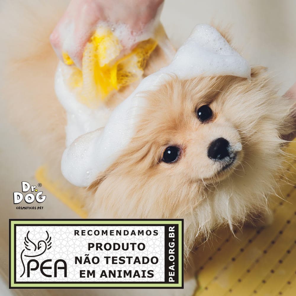 Kit Escova Pet Tira Pelos 3em1 + Banho a seco Gatos Cães 120ml