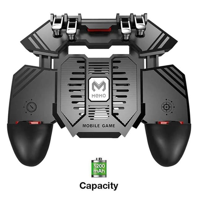 Controle Gamepad Joystick AK77 com Cooler de Resfriamento e 4 gatilhos