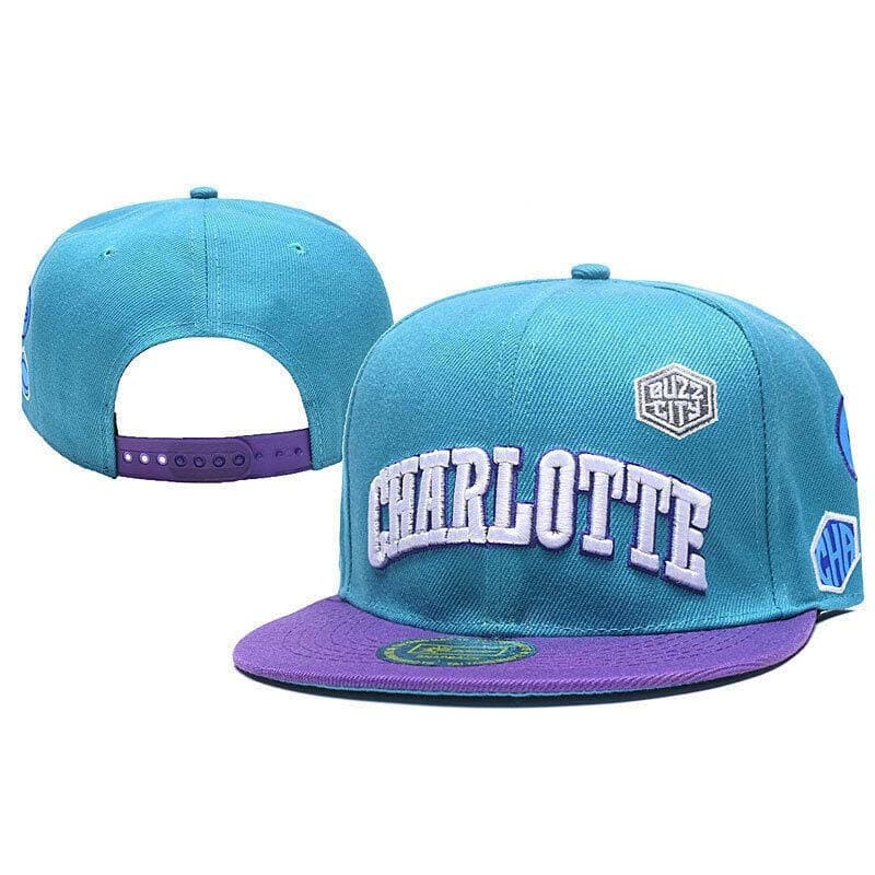 Moda Charlotte Boné Snapback Ajustável Basquete De Beisebol Ao Ar Livre Adulto Casual Esportes Chapéu De Sol