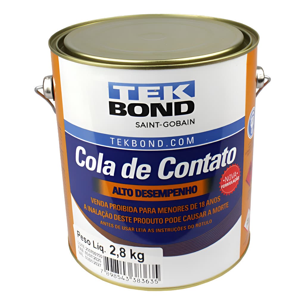 Cola De Contato Sapateiro Tekbond 2.85kg