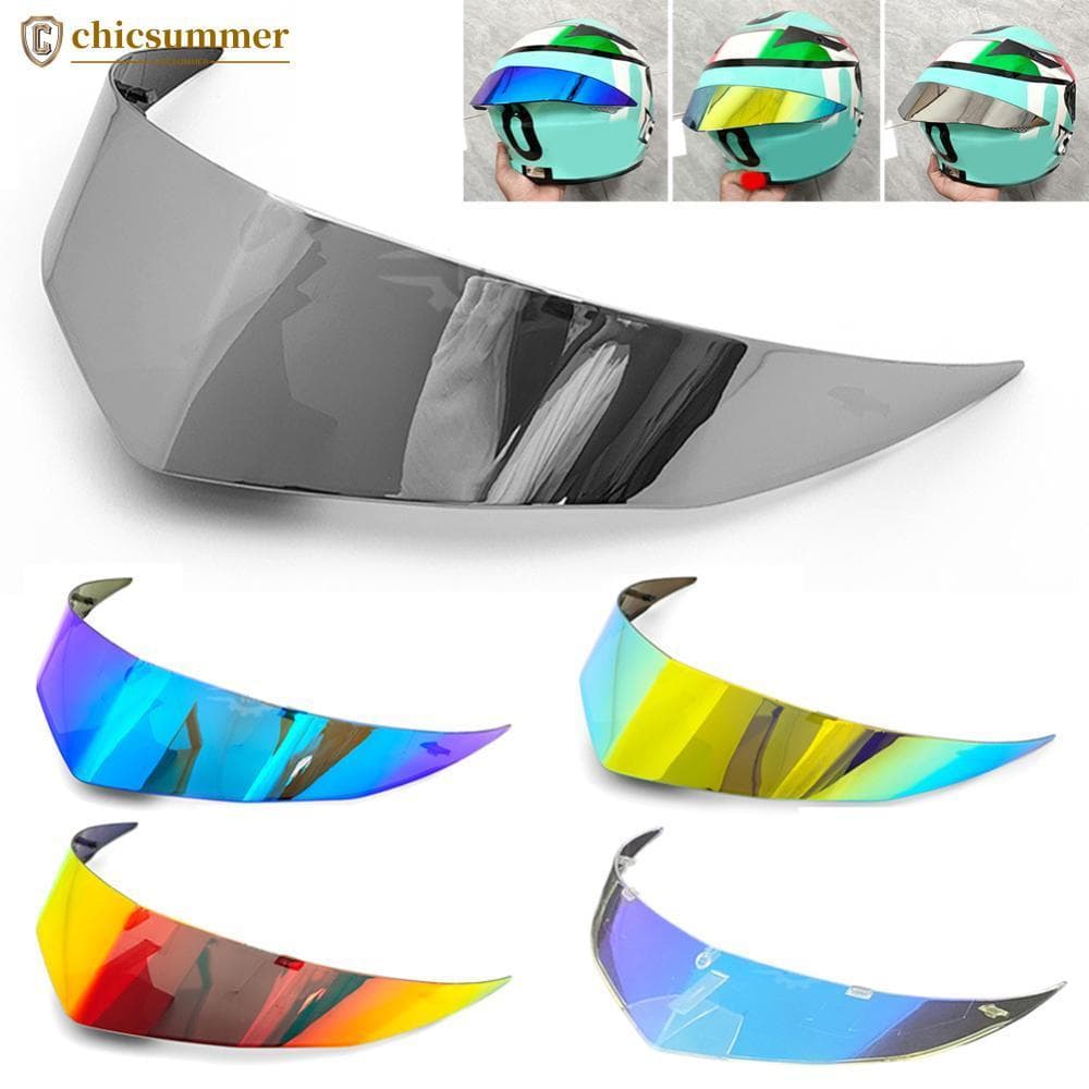 CHICSUMMER Spoiler De Capacete De Motocicleta Asa Traseira Grande Acessório Aerodinâmico Modificação Facial Completo Ext