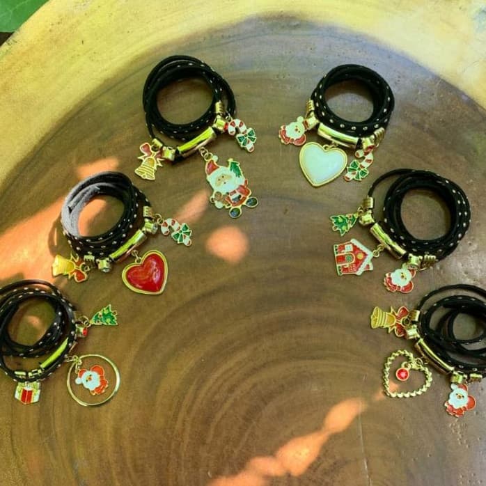 Pulseira / Schoker PREMIUM para cuia de chimarrão (ESPECIAL DE NATAL)