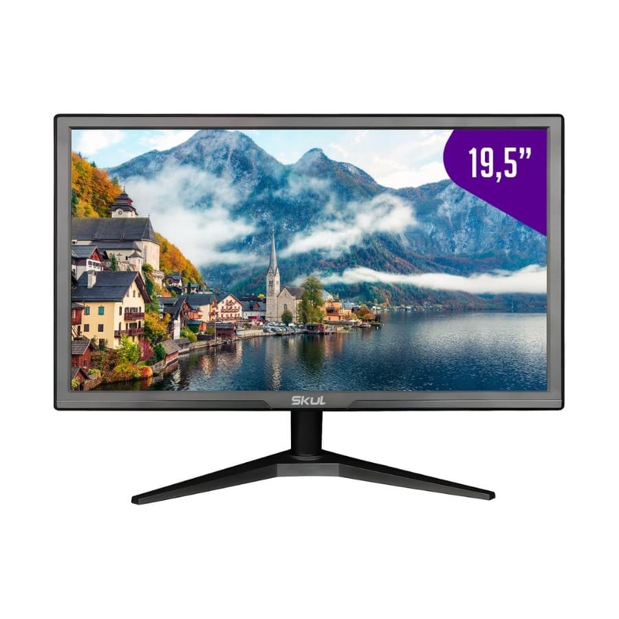 Monitor Skul 19,5" Office Led 5MS 75 HZ HDMI VGA