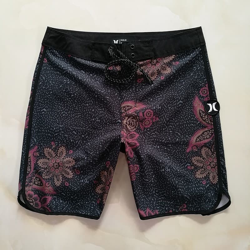 Shorts De Surf Masculino De Secagem Rápida | Design Impermeável De Praia E Bermuda Com Estiramento De 4 Vias