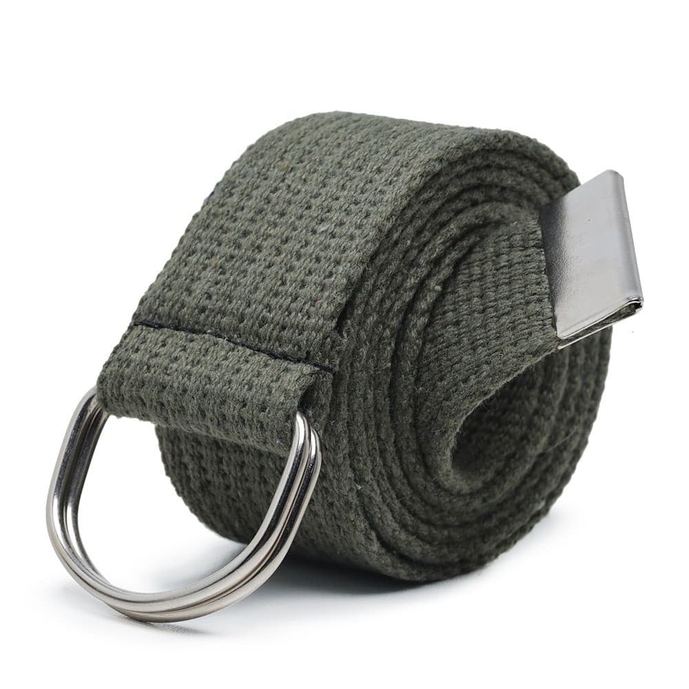 Cinto Masculino Gorgurão (100% ALGODÃO)  Lona Fivela Argola Alta Qualidade.