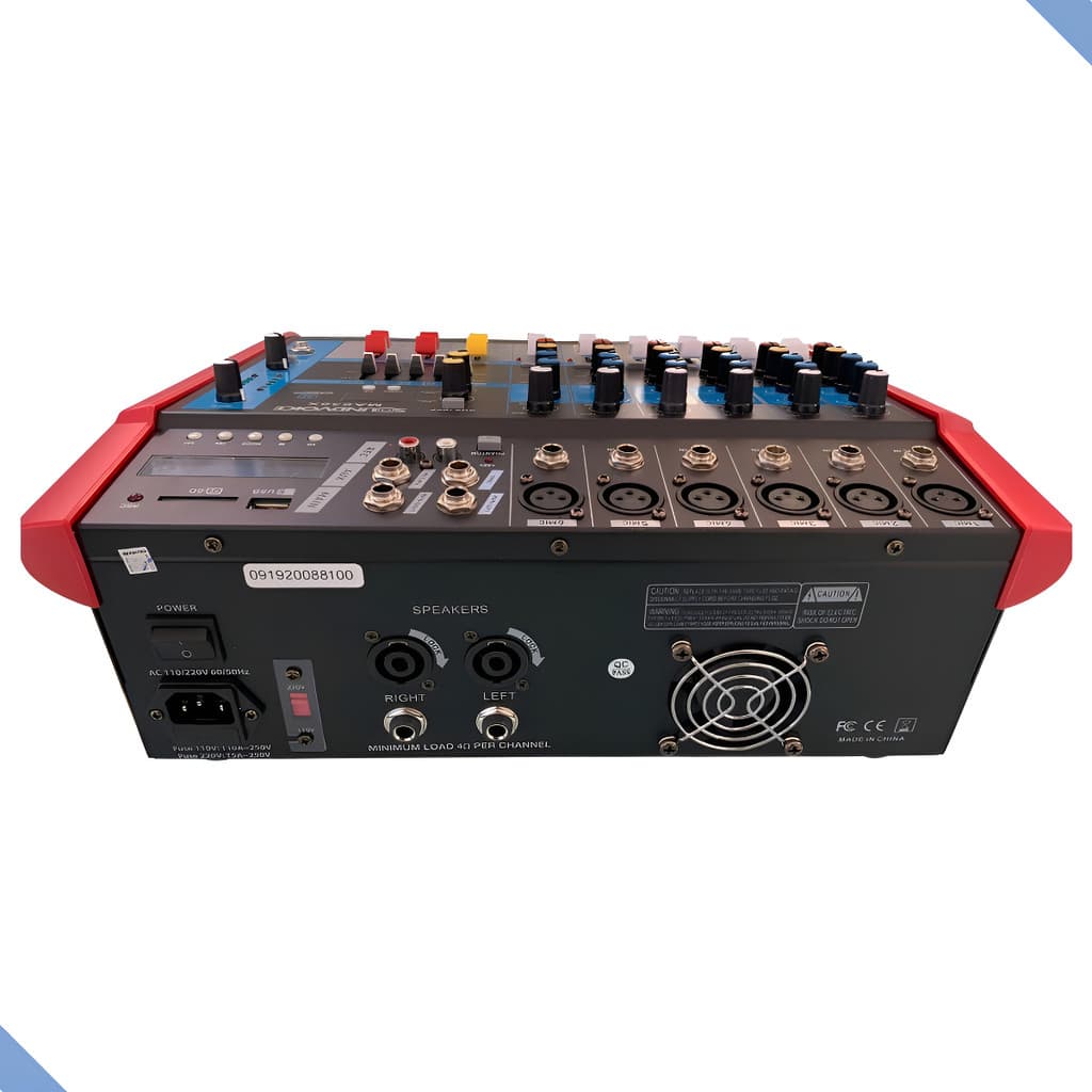 Mesa Som Soundvoice Ma630x 6 Canais Mp3 Usb Efeitos 500w Rms