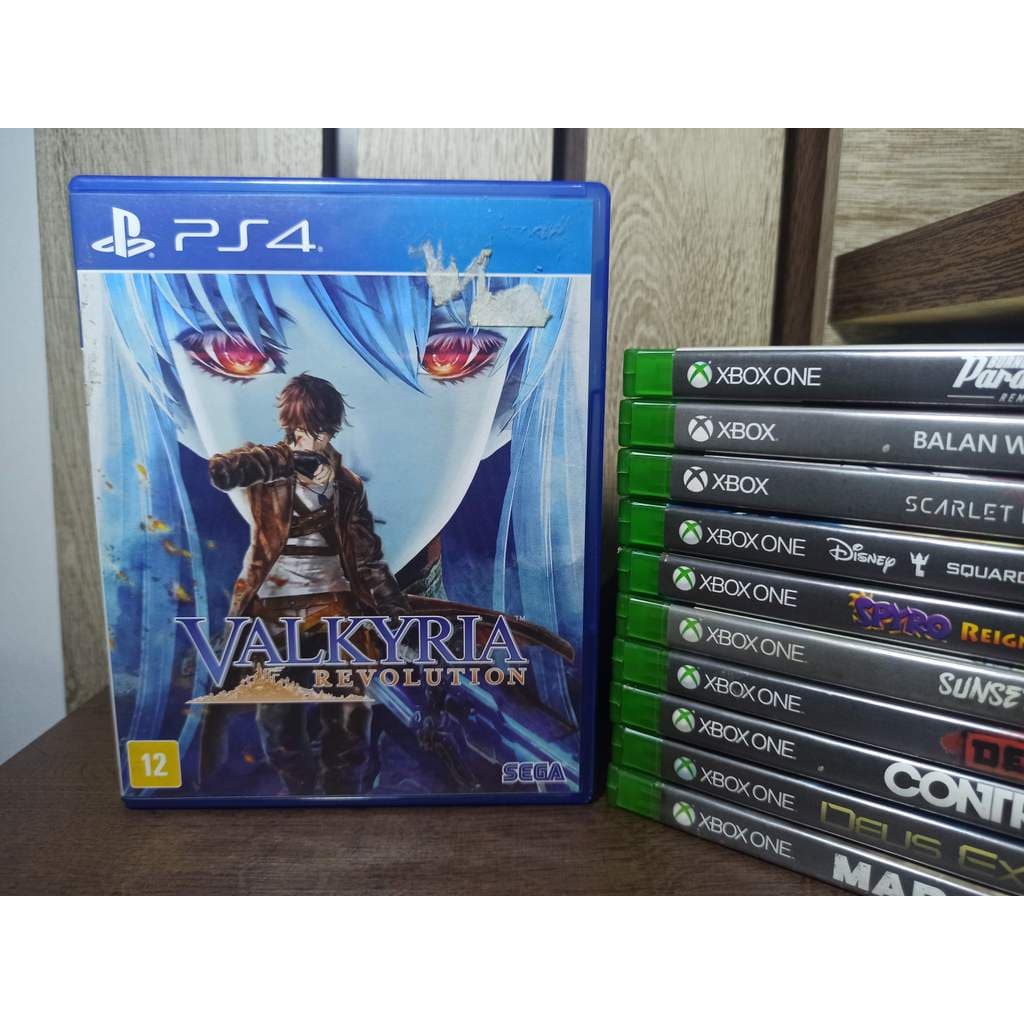 Jogo Valkyria Revolution Original Para Ps4 - Mídia Física