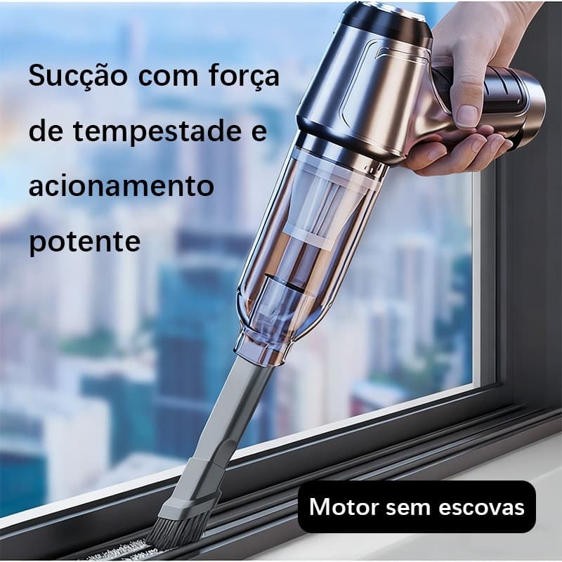 Mini Aspirador Pó Usb 3 Em 1 Portátil Para Carro Casa Limpeza Doméstica Multifuncional Recarregável