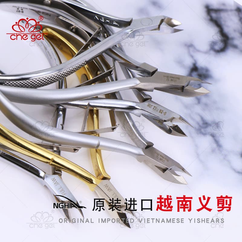 Original importado vietnã prótese tesoura ferramentas de Manicure genuíno ngia japonês Premium Manicure quentemente reco