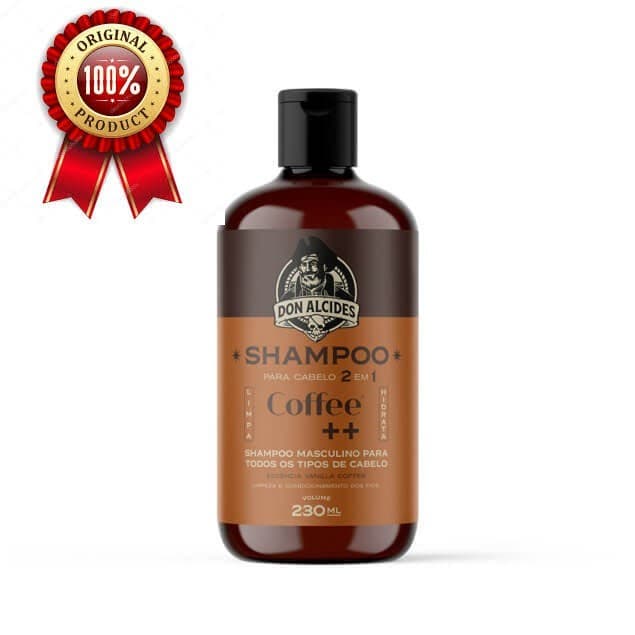 Shampoo Cabelo 2 Em 1 Cafe Don Alcides