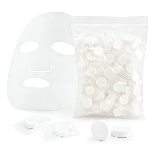 50 Máscara Compacta Descartável