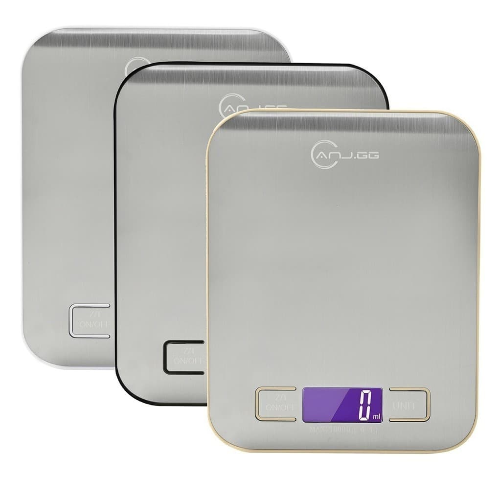 Kit 2  Balança Digital de Cozinha Inox alta precisão com Visor digital de ate 10Kg Entrega rápida JEHNNY