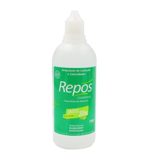 Amaciante Cuticulas Calosidade Liquido Repos 150ml Profissional Caseiro Manicure e Pedicure