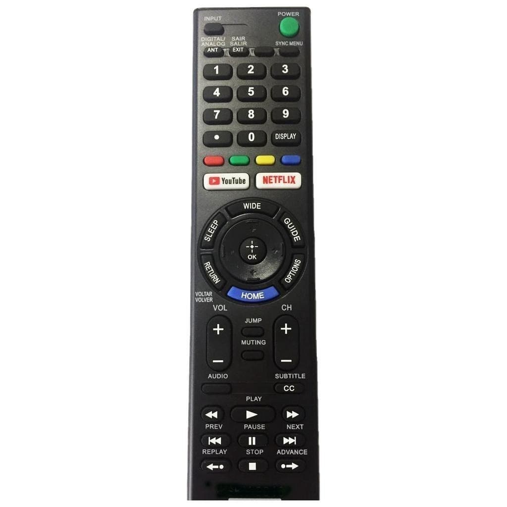 Controle Compatível Sony Kd-55x705f Kd-49x705f Com Netflix