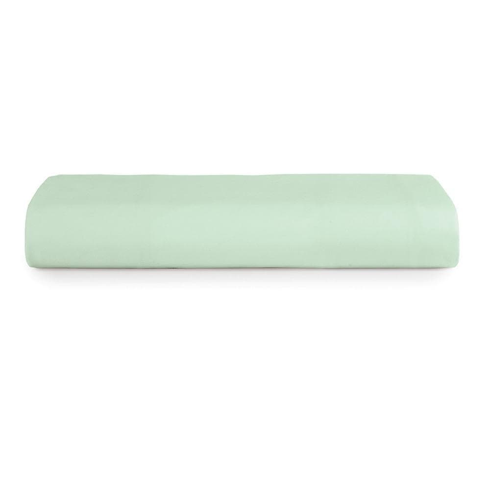 Lençol com Elástico King  Altenburg Algodão Lux 200 Fios  Verde Claro