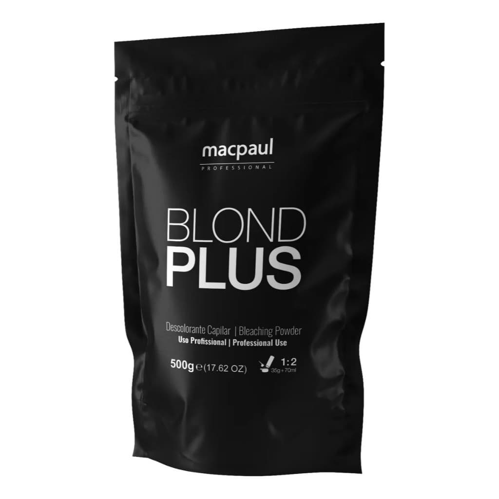 Pó Descolorante Blond Plus Branco  500gr