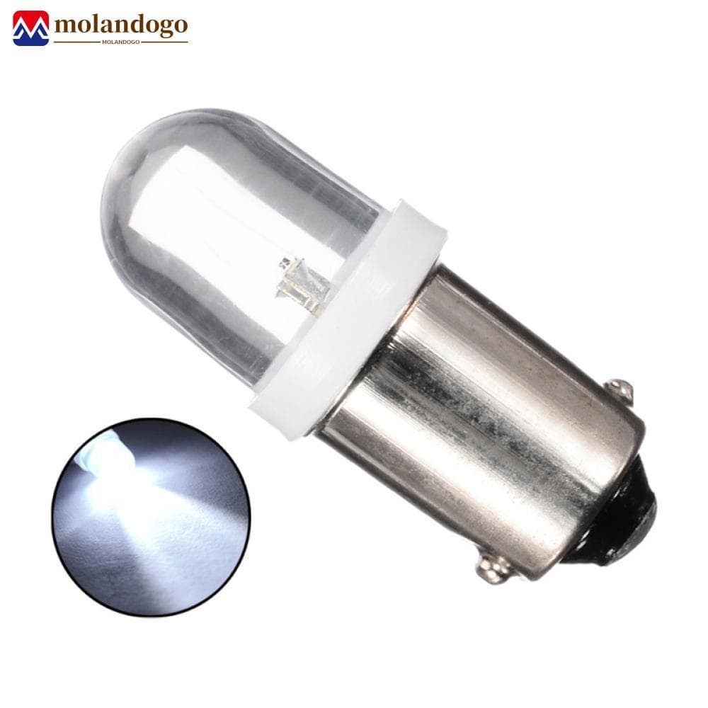Milandogo 10 Pcs BA9S 12 V Luz Do Carro Lâmpadas LED T4W Painel De Instrumentos Medidor Traço Interior Lâmpada De Leitur