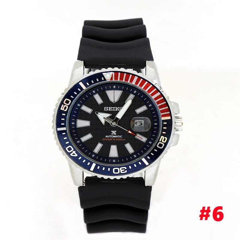 Relógio Masculino Quartzo Silicone Borracha Negócios Moda Calendário SEO
