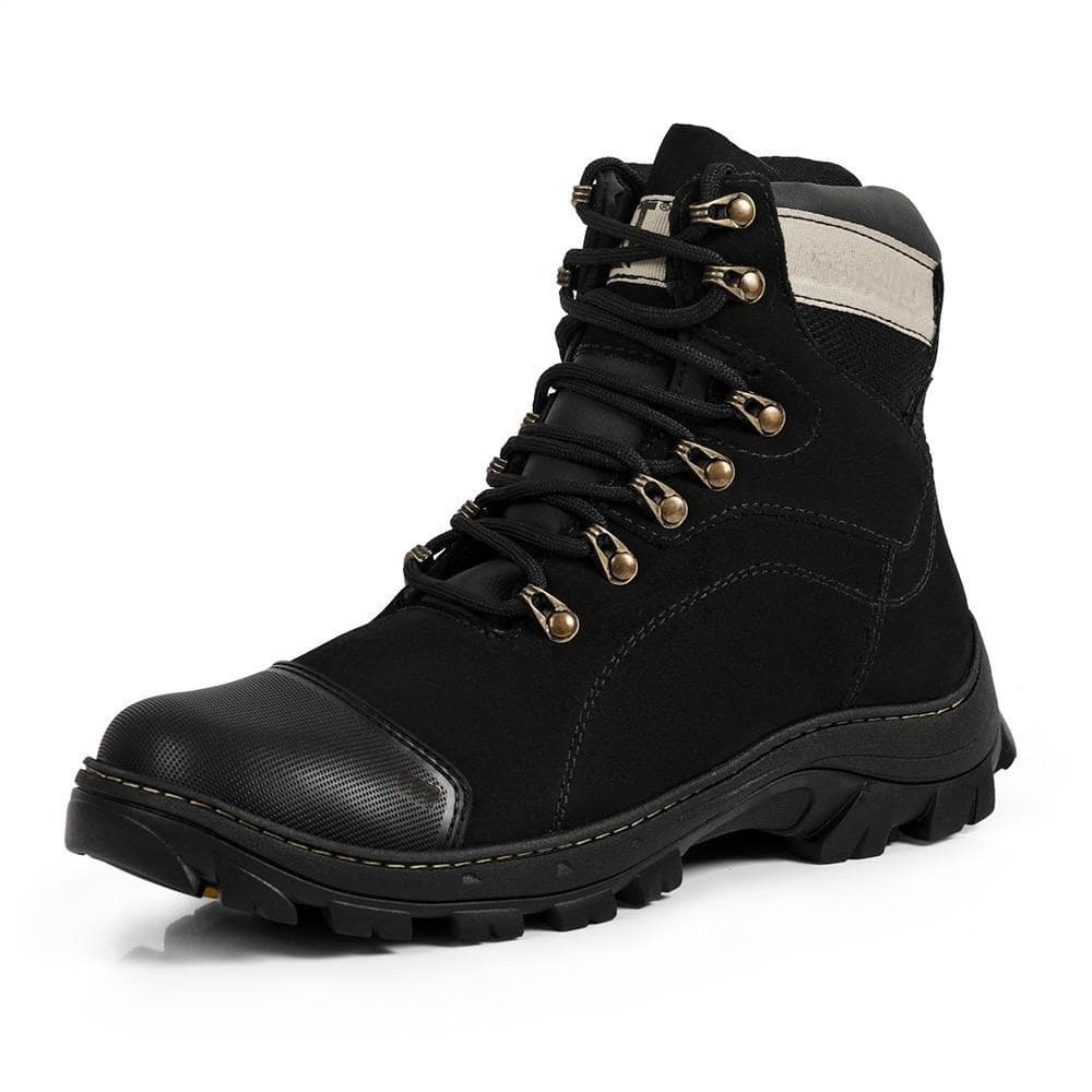 Bota Adventure Masculina Couro Legítimo Modelo X3 Oferta