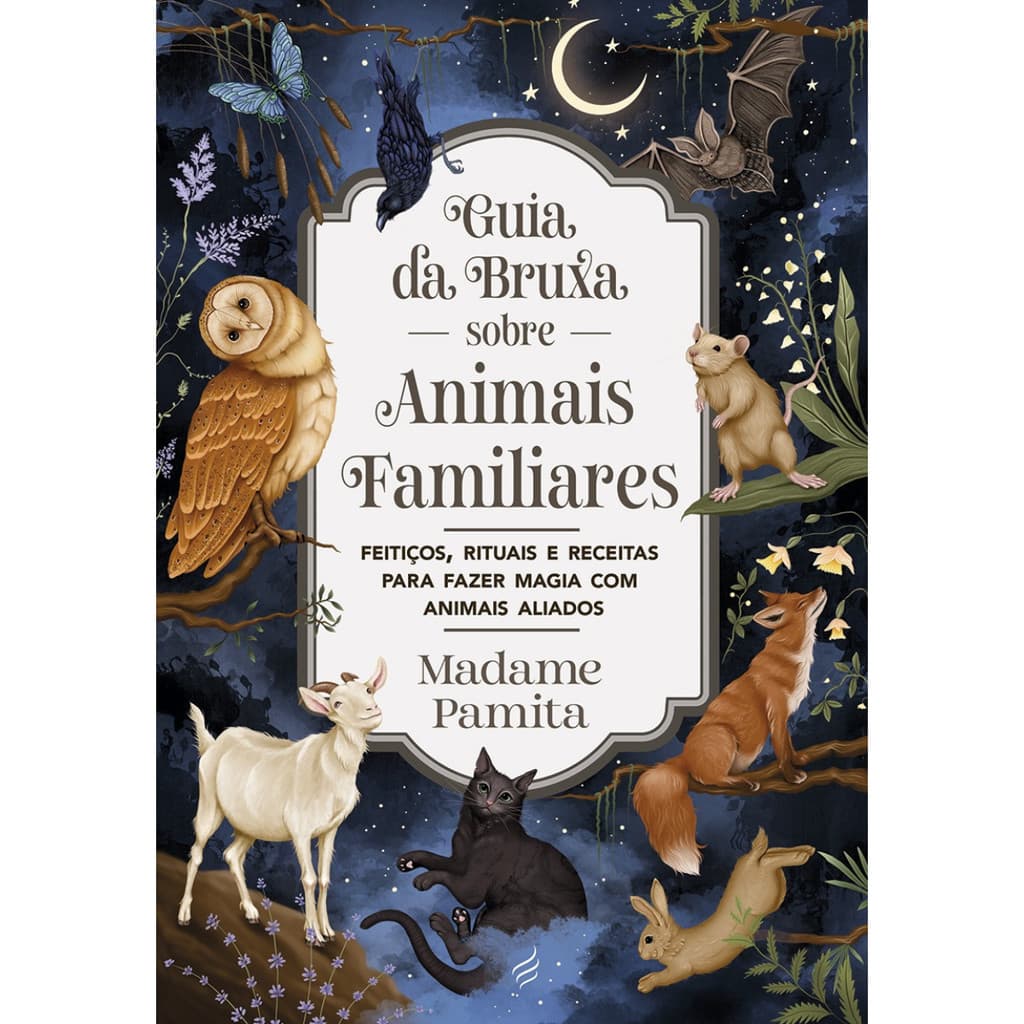 Livro Guia da Bruxa sobre Animais Familiares