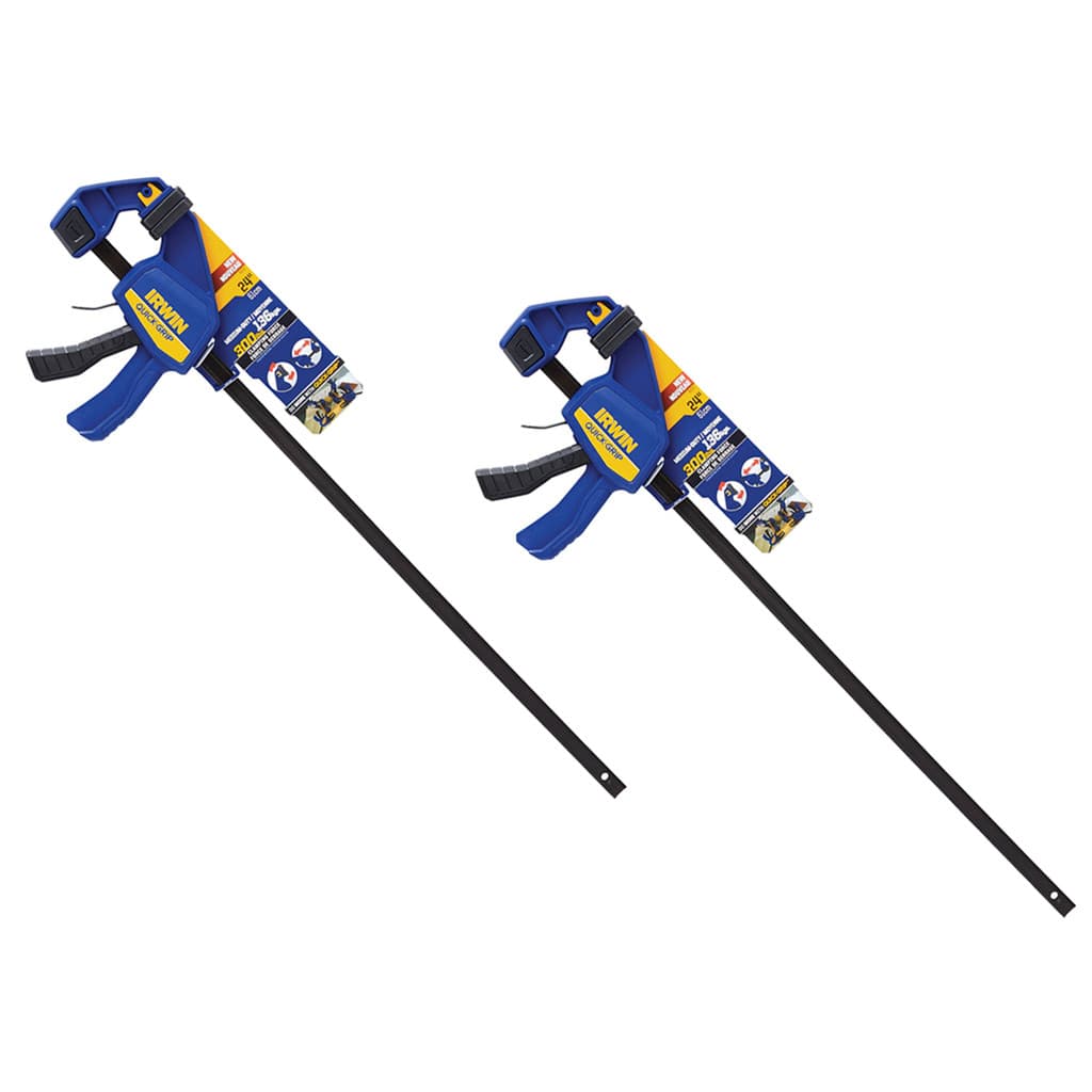 Kit 02 Grampo Rápido Medium Duty Irwin 2005969 24 60cm