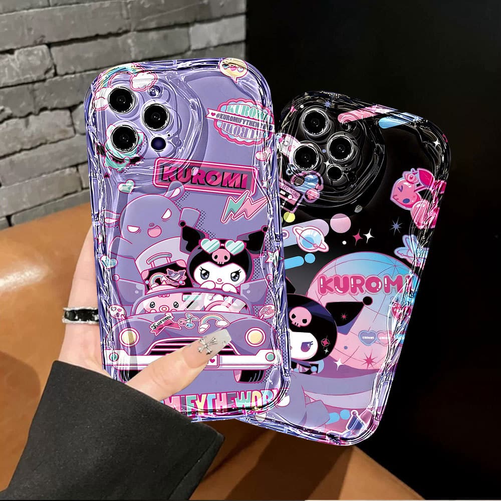 Para POCO X7 Pro X6 X5 F6 F5 F3 X4 M6 M4 X3 C75 C65 C71 C40 M5S Mi14 12 Unidade Kurumi Glitter Capa