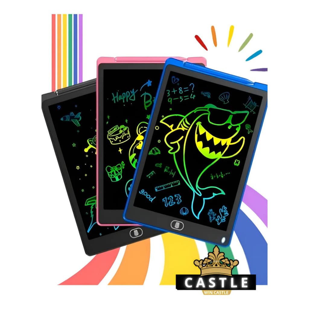 Lousa Magica Digital 12 Polegada Tablet Magico Lcd Infantil