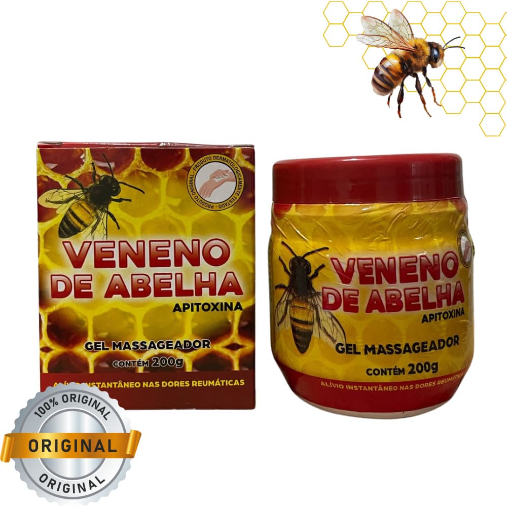 Kit 3 Potes Pomada Abelha - EXTRA FORTE 200g