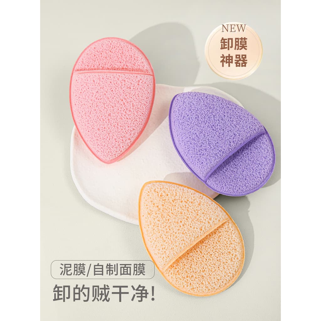 Luvas de lavagem facial tipo sopro de limpeza gota de água puff rosto esfregando toalha esfoliante removedor de maquiage