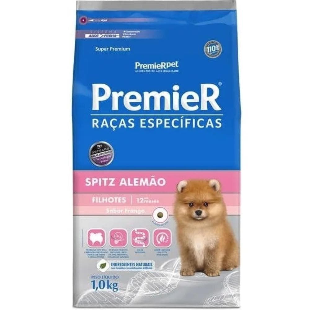 Premier Raças Específicas Spitz Alemão Filhotes 1 Kg