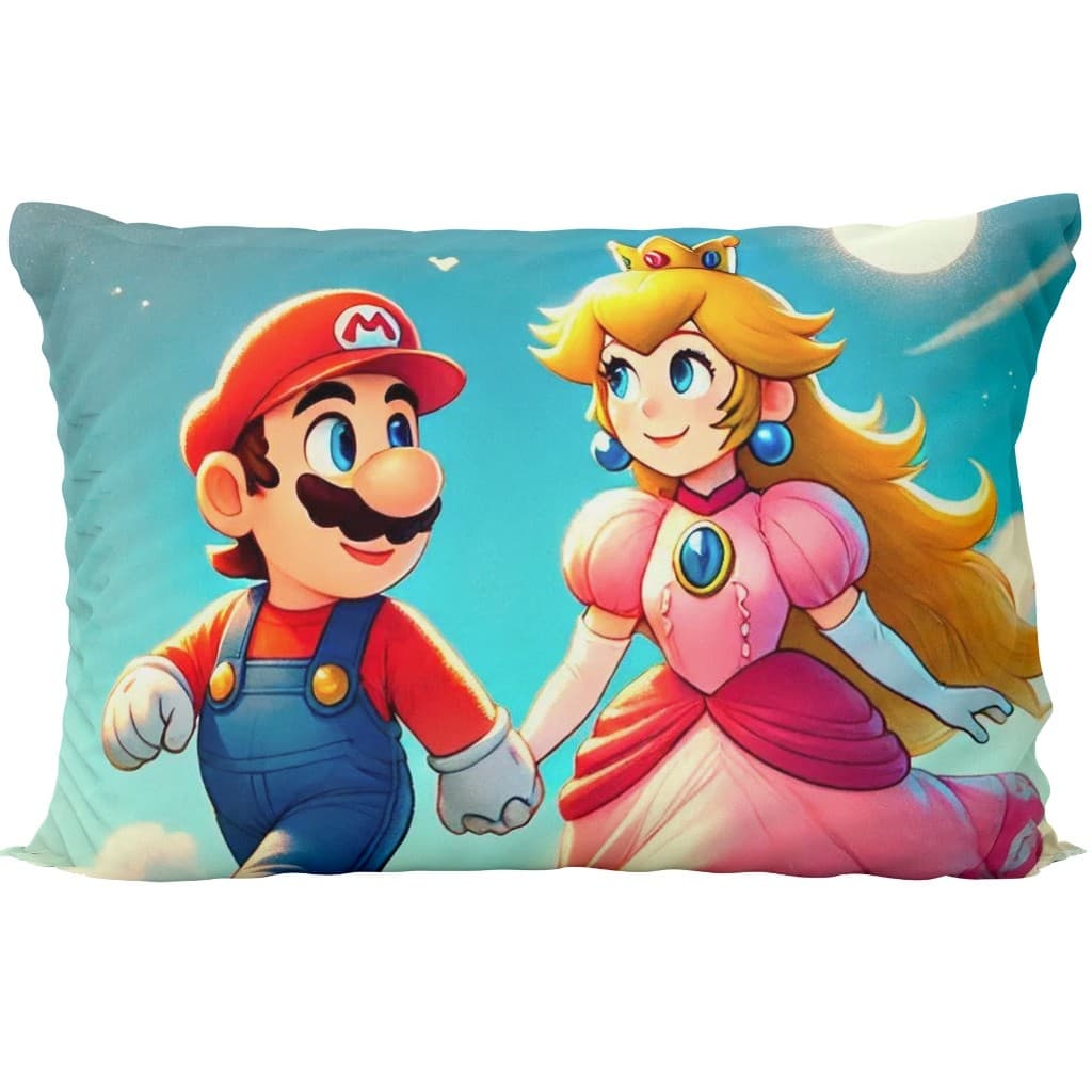 Fronha Mario Travesseiro 70 x 50 400 fios Tamanho Padrão Art Print