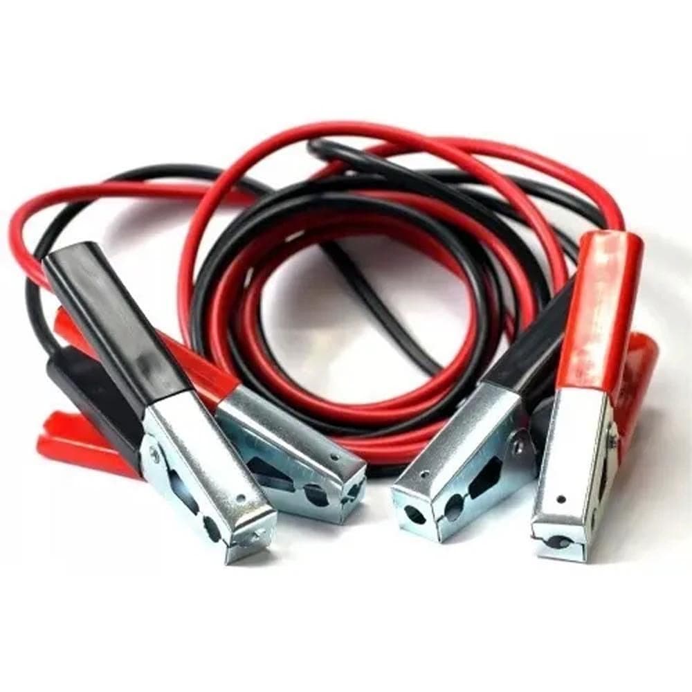 Cabo Auxiliar de Partida Chupeta SCALARE CC4149 Hobby 100A 2,5mts 6mm para Bateria de Carro e Moto