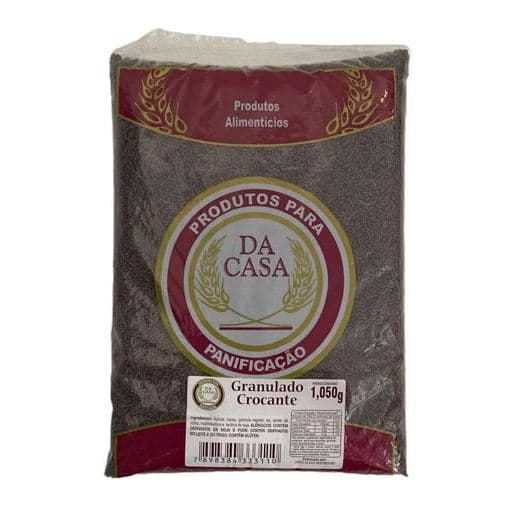 CHOCOLATE GRANULADO CROCANTE 1,050 KG DA CASA