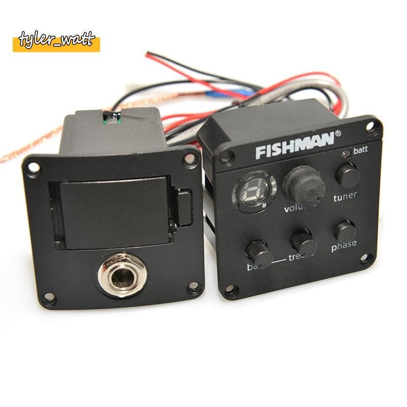 ISYS + EQ Pré-Amplificador Sistema Captador De Guitarra Para Acústica Som Ajustável Acessórios