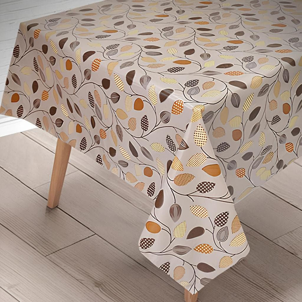 Toalha Térmica Estampada em PVC 1,40x1,90 para Mesa 6 Cadeiras Impermeável e Sofisticada Decoração