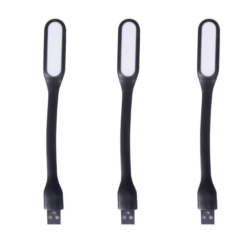 3 und Luminaria LED Mini USB Flexível para Notebook Mini Lâmpada para Leitura de Livros