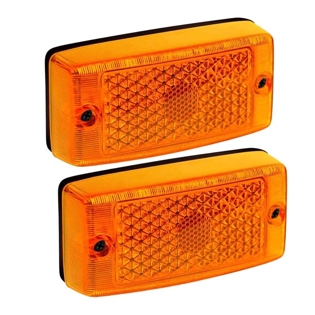 2 LANTERNA LATERAL SETA PISCA COMPATÍVEL MB 708 709 710 912